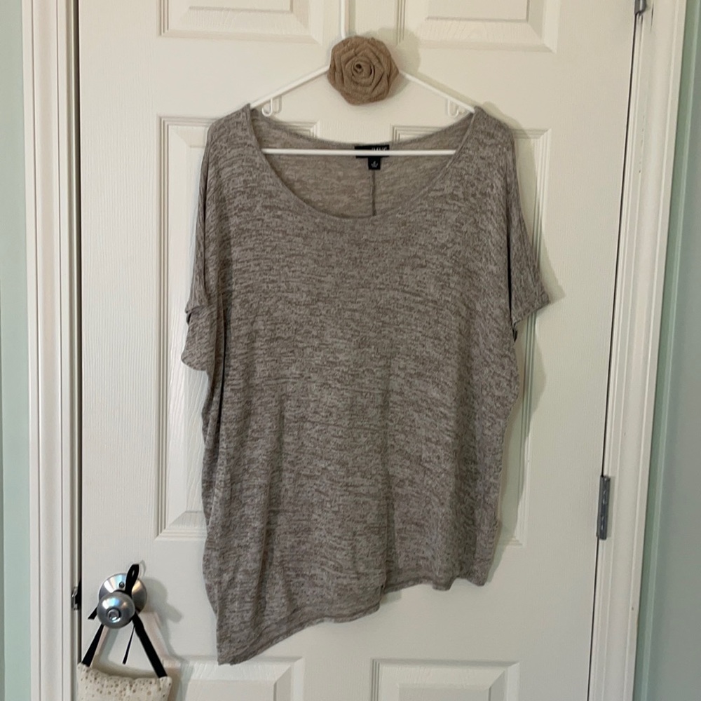 Asymmetrical Short Sleeve Top